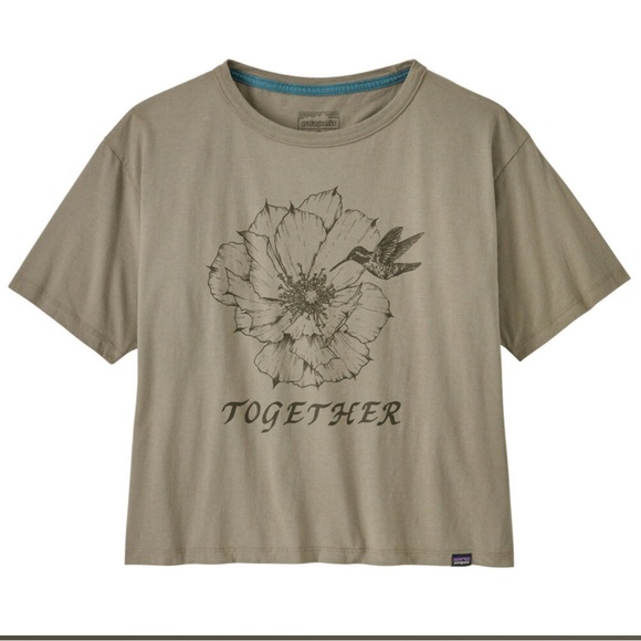 Patagonia Tops - W's Mutualism Easy Cut Organic T-Shirt